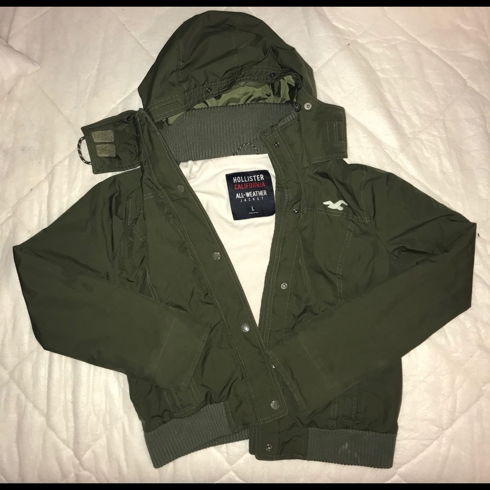 Hollister California All Weather Coat Jacket